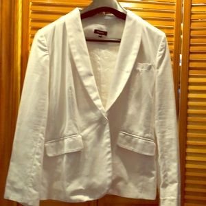 White blazer